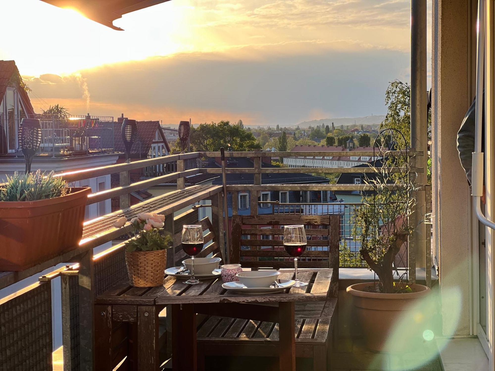 Apartament Stariva - Terrasse Ueber Dresden - Kaffeemachine - Netflix - Playstation - Brettspiele Zewnętrze zdjęcie
