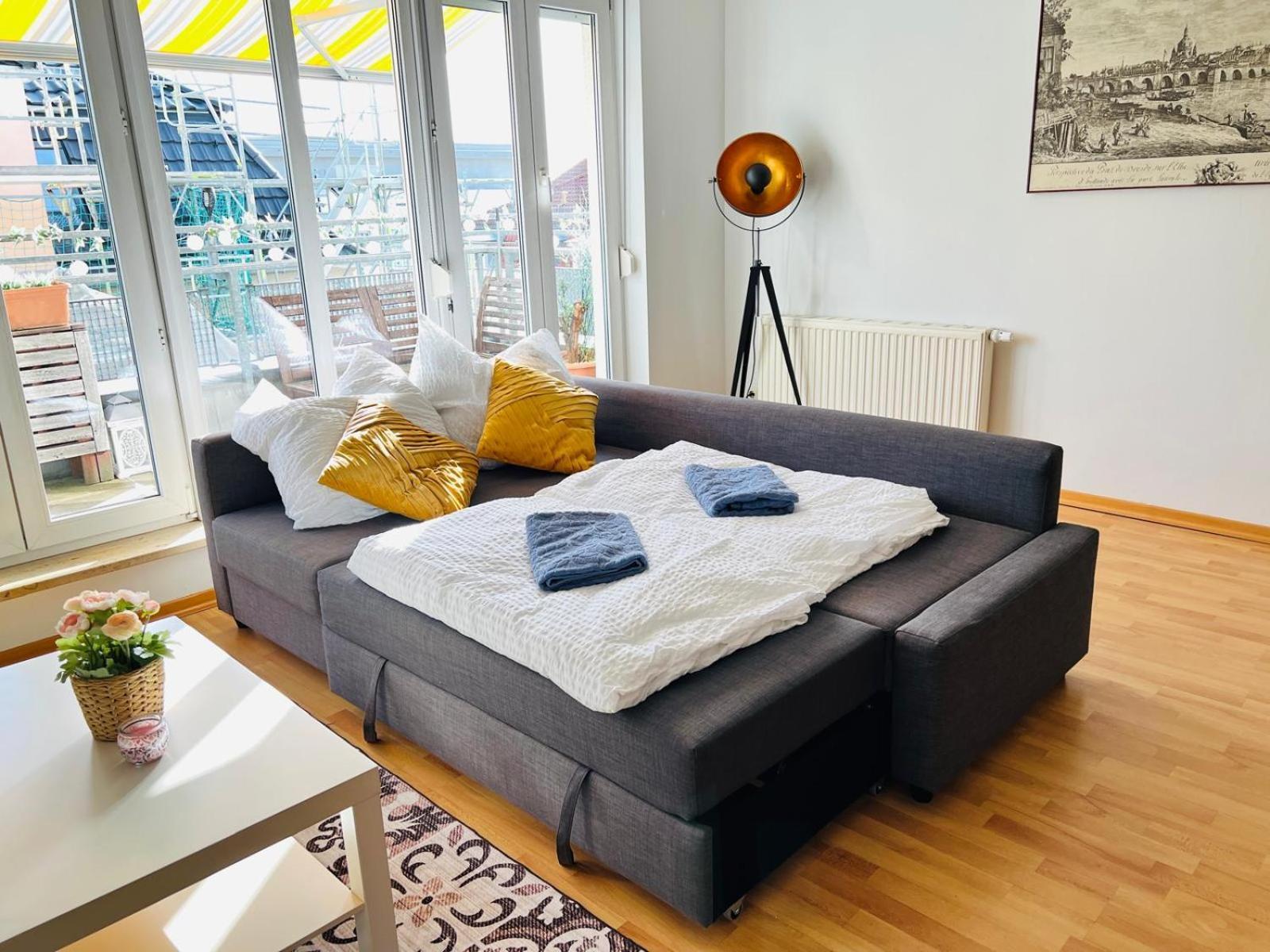 Apartament Stariva - Terrasse Ueber Dresden - Kaffeemachine - Netflix - Playstation - Brettspiele Zewnętrze zdjęcie